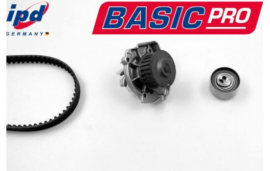 Water pump + timing belt set IPD BASIC-PRO K62078 Hepu
