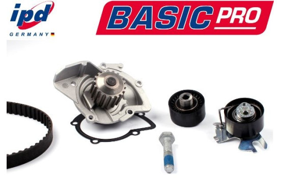 Water pump + timing belt set IPD BASIC-PRO K62079 Hepu