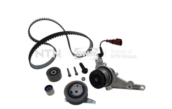 Water pump + timing belt set KDP457.860S SNR