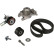 Water pump + timing belt set KP15705XS Gates