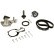 Water pump + timing belt set KP2T354HOB Gates, Thumbnail 2