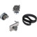 Water pump + timing belt set KP55491XS Gates