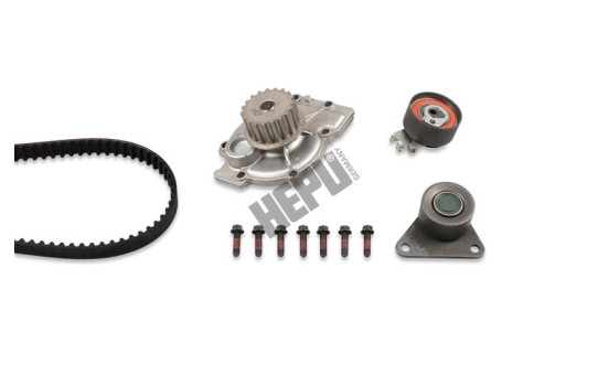 Water Pump & Timing Belt Set PK00566 Hepu