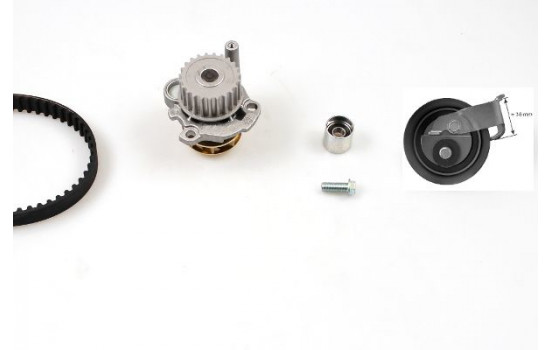 Water Pump & Timing Belt Set PK05472 Hepu