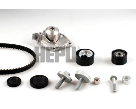 Water Pump & Timing Belt Set PK09550 Hepu