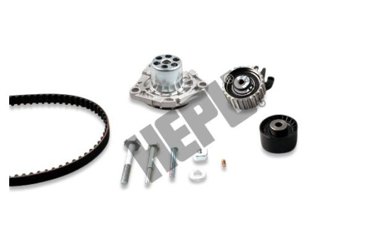 Water Pump & Timing Belt Set PK10893 Hepu