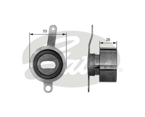 Water Pump & Timing Belt Set PowerGrip® KP15410XS-1 Gates, Image 2