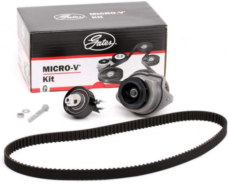 Water Pump & Timing Belt Set PowerGrip® KP15427XS-1 Gates, Image 2