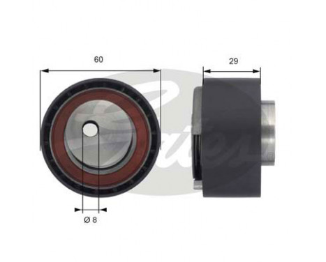 Water Pump & Timing Belt Set PowerGrip® KP15503XS-2 Gates, Image 3