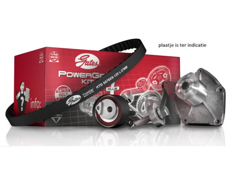 Water Pump & Timing Belt Set PowerGrip® KP15545XS Gates