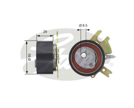 Water Pump & Timing Belt Set PowerGrip® KP15606XS Gates, Image 2