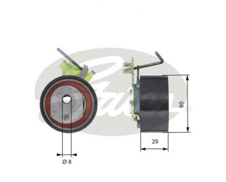 Water Pump & Timing Belt Set PowerGrip® KP15615XS Gates, Image 2