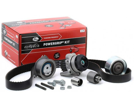 Water Pump & Timing Belt Set PowerGrip® KP15648XS-1 Gates, Image 2
