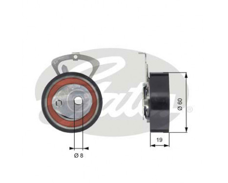 Water Pump & Timing Belt Set PowerGrip® KP25565XS-2 Gates, Image 7