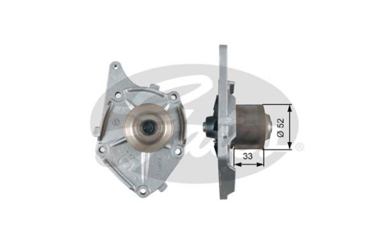 Water Pump & Timing Belt Set PowerGrip® KP25578XS Gates, Image 3