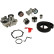 Water Pump & Timing Belt Set PowerGrip® KP25612XS-3 Gates, Thumbnail 2