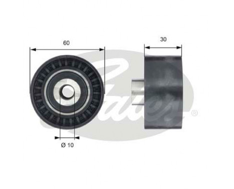 Water Pump & Timing Belt Set PowerGrip® KP25633XS Gates, Image 2