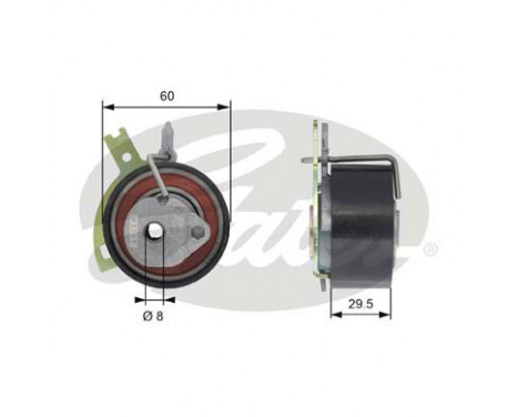 Water Pump & Timing Belt Set PowerGrip® KP25633XS Gates, Image 3