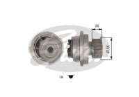 Water Pump & Timing Belt Set PowerGrip® KP35310XS Gates