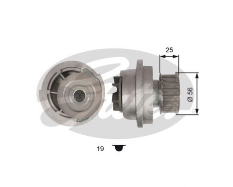 Water Pump & Timing Belt Set PowerGrip® KP35310XS Gates