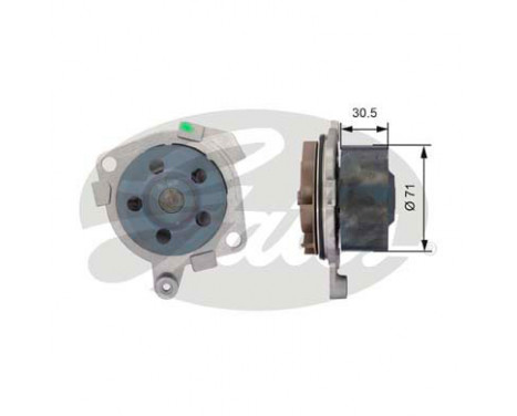Water Pump & Timing Belt Set PowerGrip® KP35429XS Gates, Image 2