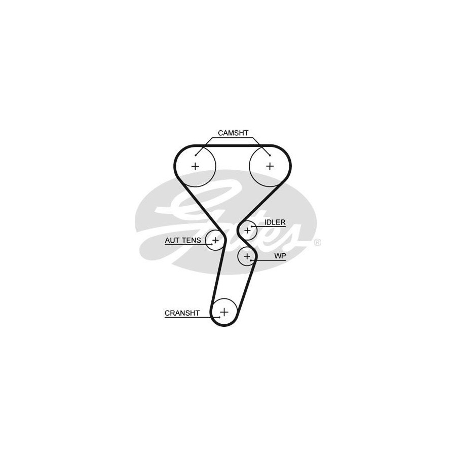 Water Pump & Timing Belt Set PowerGrip® KP35501XS Gates Winparts.ie