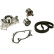 Water Pump & Timing Belt Set PowerGrip® KP3T257 Gates, Thumbnail 2