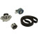 Water Pump & Timing Belt Set PowerGrip® KP45500XS Gates, Thumbnail 3
