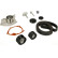 Water Pump & Timing Belt Set PowerGrip® KP45550XS Gates, Thumbnail 2