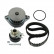Water Pump & Timing Belt Set VKMC 01107-2 SKF