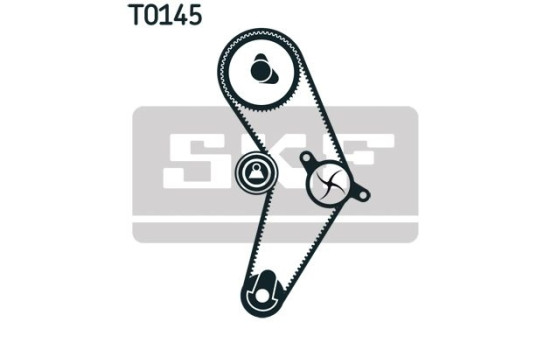 Water Pump & Timing Belt Set VKMC 01113-1 SKF, Image 4
