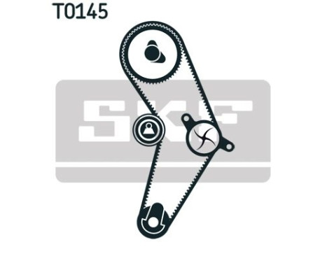 Water Pump & Timing Belt Set VKMC 01113-2 SKF, Image 5