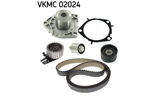 Water pump + timing belt set VKMC 02024 SKF