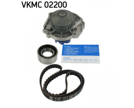 Water Pump & Timing Belt Set VKMC 02200 SKF, Image 2