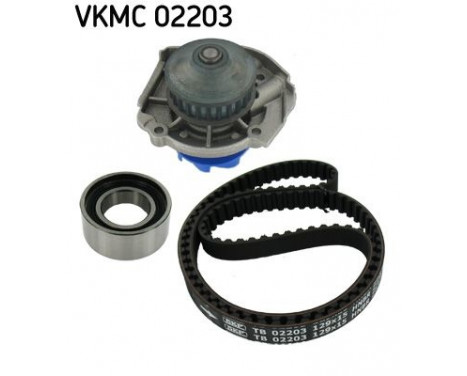 Water Pump & Timing Belt Set VKMC 02203 SKF, Image 4