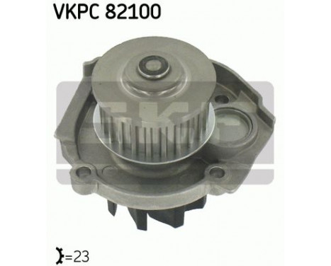 Water Pump & Timing Belt Set VKMC 02206-2 SKF, Image 2