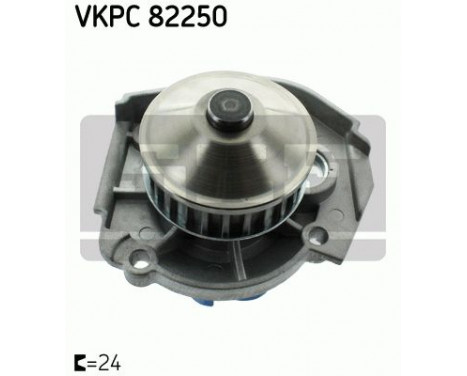 Water Pump & Timing Belt Set VKMC 02210-1 SKF, Image 2