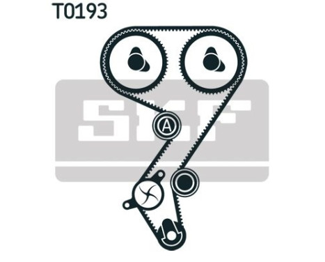 Water Pump & Timing Belt Set VKMC 03132 SKF, Image 4