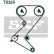 Water Pump & Timing Belt Set VKMC 03235 SKF, Thumbnail 4