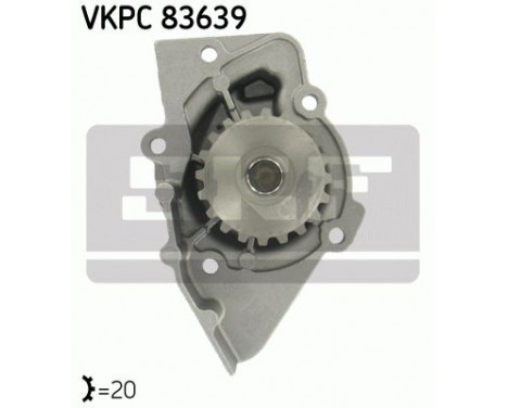 Water Pump & Timing Belt Set VKMC 03244 SKF, Image 2