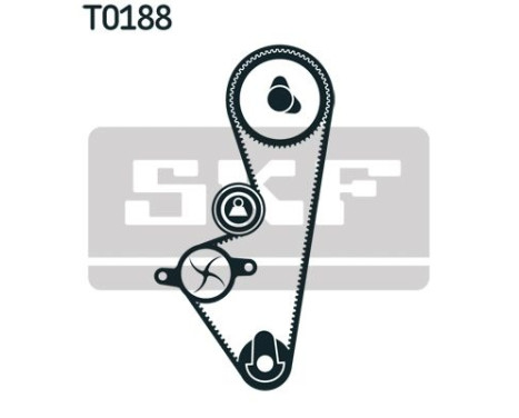 Water Pump & Timing Belt Set VKMC 03253 SKF, Image 4