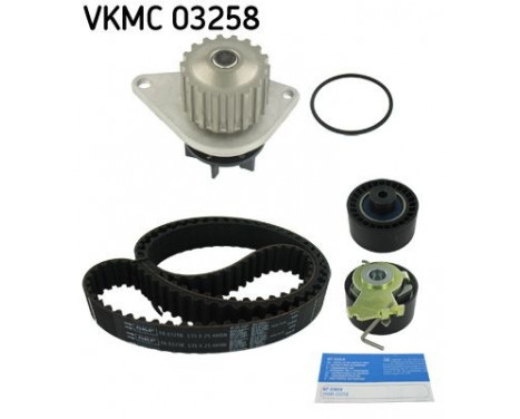 Water Pump & Timing Belt Set VKMC 03258 SKF, Image 3