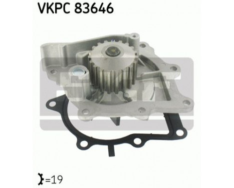 Water Pump & Timing Belt Set VKMC 03305 SKF, Image 2