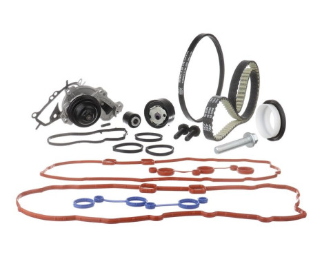 Water pump + timing belt set VKMC 03306 SKF