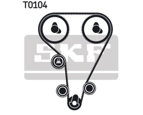 Water Pump & Timing Belt Set VKMC 04212 SKF, Image 6