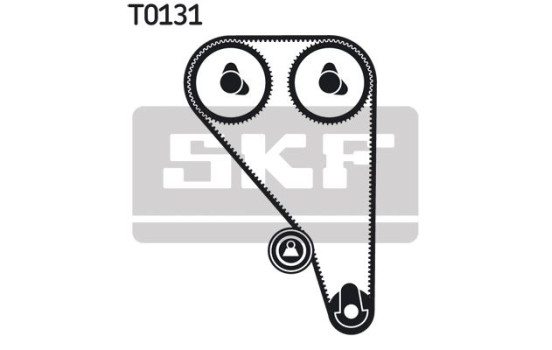 Water Pump & Timing Belt Set VKMC 04215 SKF, Image 3