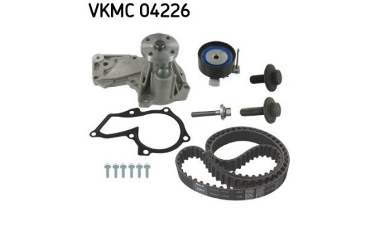 Water Pump & Timing Belt Set VKMC 04226 SKF, Image 2
