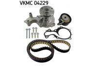 Water pump + timing belt set VKMC 04229 SKF