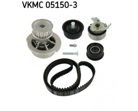 Water Pump & Timing Belt Set VKMC 05150-3 SKF, Image 2