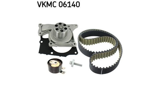 Water pump + timing belt set VKMC 06140 SKF